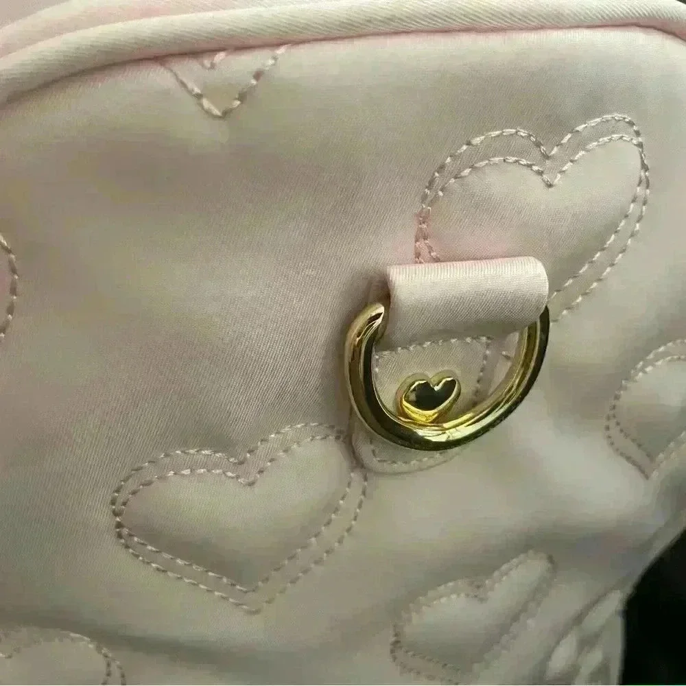 Stoney Clover Lane Quilted Heart Duffle Bag